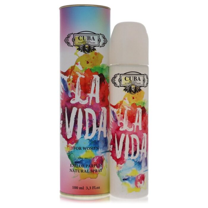 cuba la vida by cuba body spray 6.6 oz Cuba La Vida By Cuba - Body Spray 6.6 Oz - Image 1