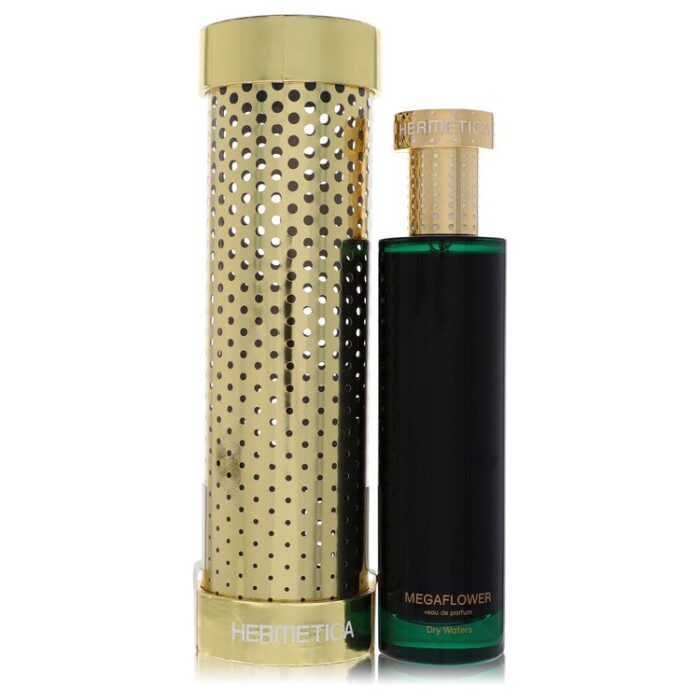 Dry Waters  Megaflower By Hermetica - Eau De Parfum Spray (Unisex Alcohol Free Unboxed) 3.3 Oz - Image 1