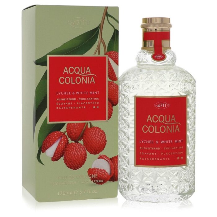 4711 Acqua Colonia Lychee & White Mint By 4711 - Cologne Spray 3.4 Oz - Image 1