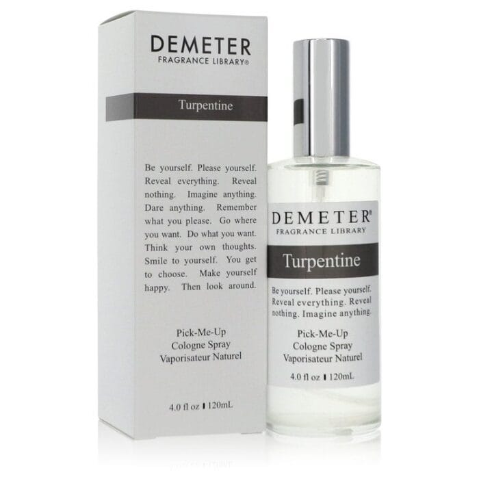 Demeter Turpentine By Demeter - Cologne Spray (Unisex Unboxed) 4 Oz - Image 1