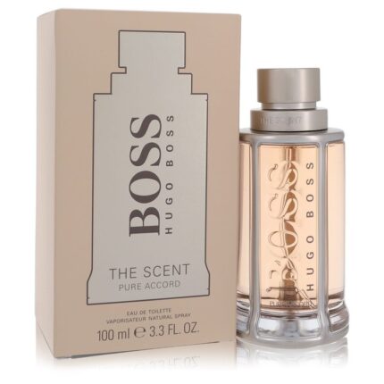 Boss The Scent Pure Accord By Hugo Boss - Eau De Toilette Spray 1.6 Oz