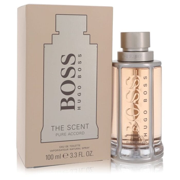 Boss The Scent Pure Accord By Hugo Boss - Eau De Toilette Spray 1.6 Oz - Image 1