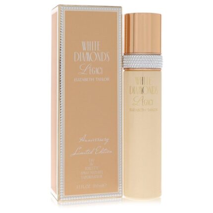 White Diamonds Legacy By Elizabeth Taylor - Eau De Toilette Spray (Tester) 3.3 Oz