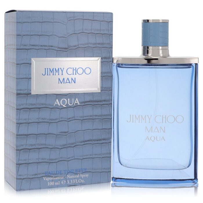 Jimmy Choo Man Aqua By Jimmy Choo - Eau De Toilette Spray .5 Oz - Image 1