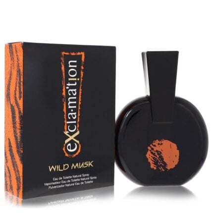Exclamation Wild Musk By Coty - Eau De Toilette Spray (Unboxed) 3.4 Oz
