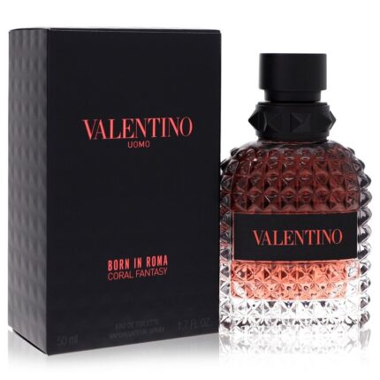 Valentino Uomo Born In Roma Coral Fantasy By Valentino - Eau De Toilette Spray (Unboxed) 3.4 Oz