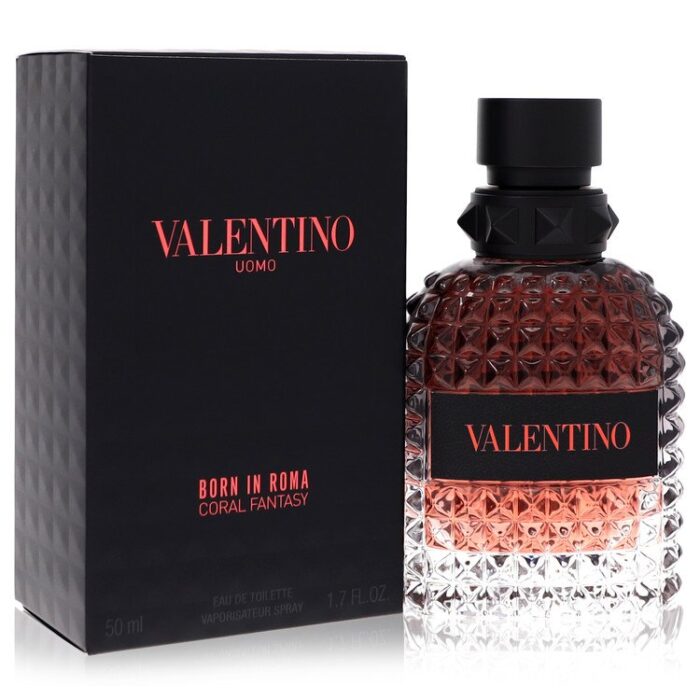 Valentino Uomo Born In Roma Coral Fantasy By Valentino - Eau De Toilette Spray (Unboxed) 3.4 Oz