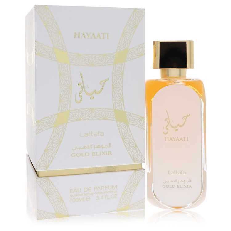 Lattafa Hayaati Gold Elixir By Lattafa - Eau De Parfum Spray (Unisex Unboxed) 3.4 Oz