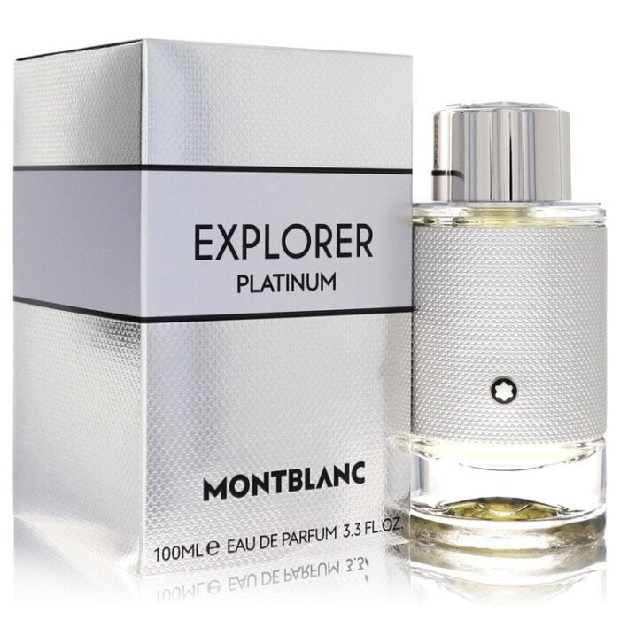 montblanc explorer platinum by mont blanc eau de parfum spray 1.0 oz Montblanc Explorer Platinum By Mont Blanc - Eau De Parfum Spray 1.0 Oz - Image 1