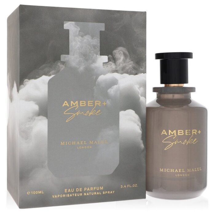 Michael Malul Amber + Smoke By Michael Malul - Eau De Parfum Spray (Unboxed) 3.4 Oz - Image 1