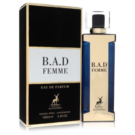 B.A.D Femme By Maison Alhambra - Eau De Parfum Spray (Unboxed) 3.4 Oz