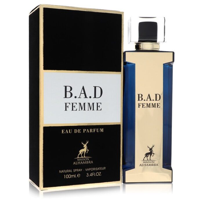 B.A.D Femme By Maison Alhambra - Eau De Parfum Spray (Unboxed) 3.4 Oz