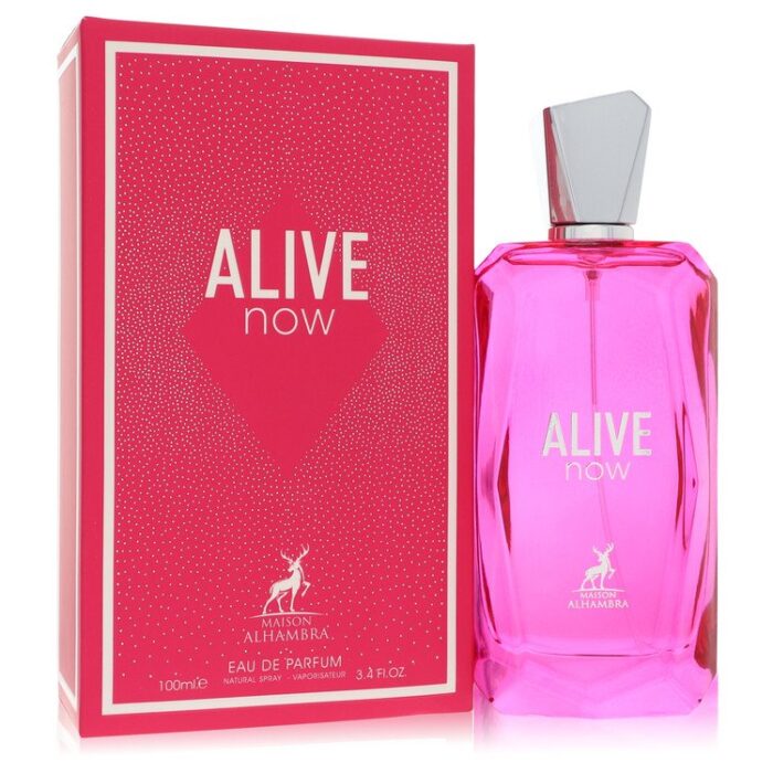 Maison Alhambra Alive Now By Maison Alhambra - Eau De Parfum Spray (Unboxed) 3.4 Oz - Image 1