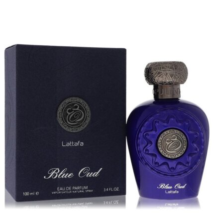 Lattafa Blue Oud By Lattafa - Eau De Parfum Spray (Unisex Unboxed) 3.4 Oz