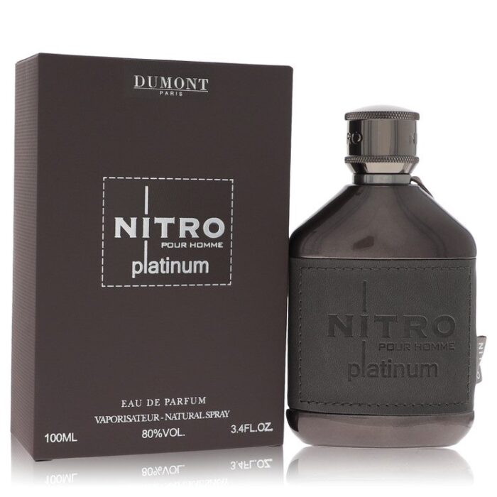 Dumont Nitro Platinum By Dumont Paris - Eau De Parfum Spray (Unboxed) 3.4 Oz - Image 1