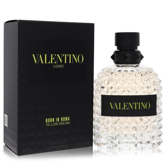Valentino Uomo Born In Roma Yellow Dream By Valentino - Eau De Toilette Spray (Unboxed) 3.4 Oz - Image 1