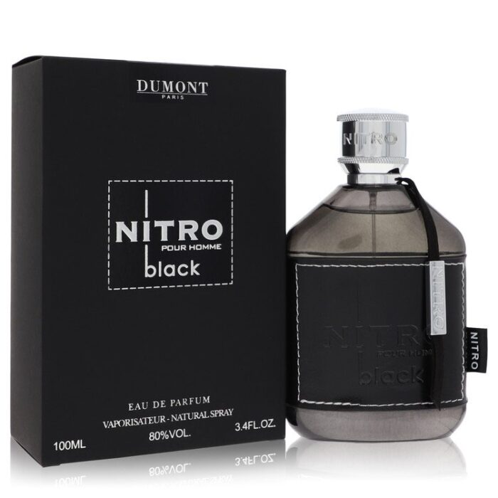 Dumont Nitro Black By Dumont Paris - Eau De Parfum Spray (Unisex) 5 Oz - Image 1