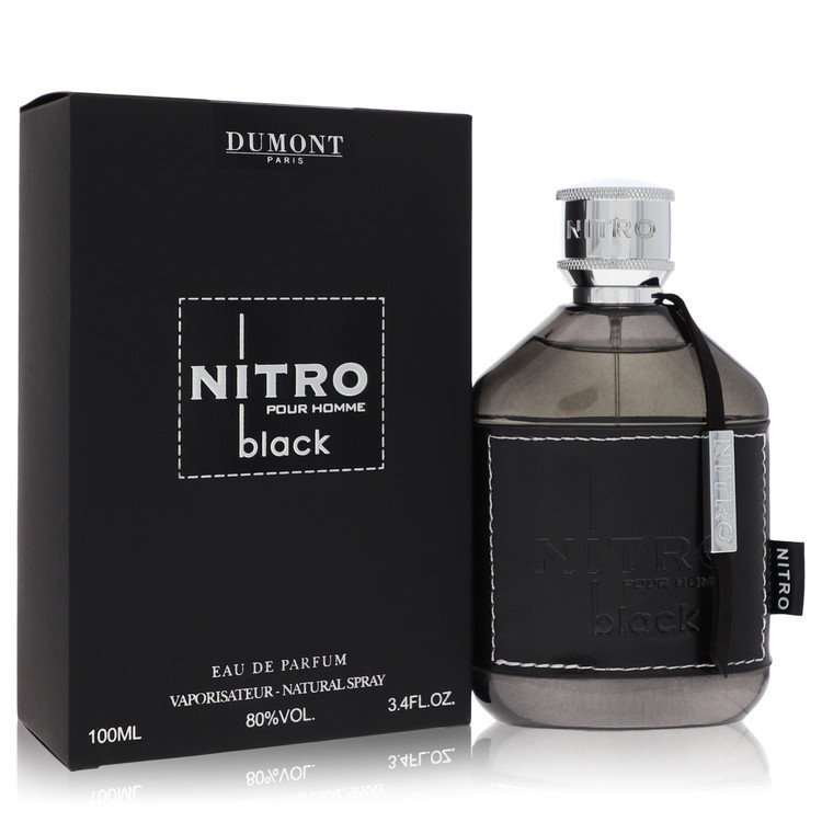 Dumont Nitro Black By Dumont Paris - Eau De Parfum Spray (Unisex) 5 Oz