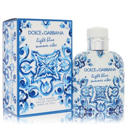 Light Blue Summer Vibes By Dolce & Gabbana - Eau De Toilette Spray (Unboxed) 4.2 Oz