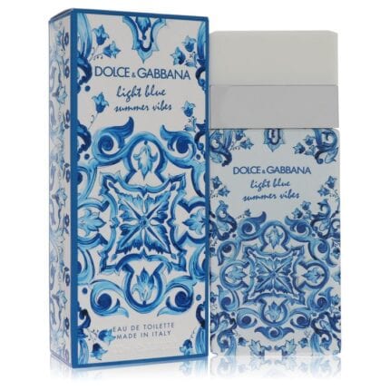 Light Blue Summer Vibes By Dolce & Gabbana - Eau De Toilette Spray (Tester) 3.3 Oz