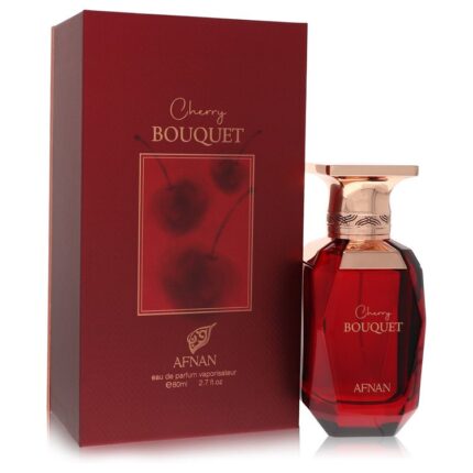 Afnan Cherry Bouquet By Afnan - Eau De Parfum Spray (Unboxed) 2.7 Oz
