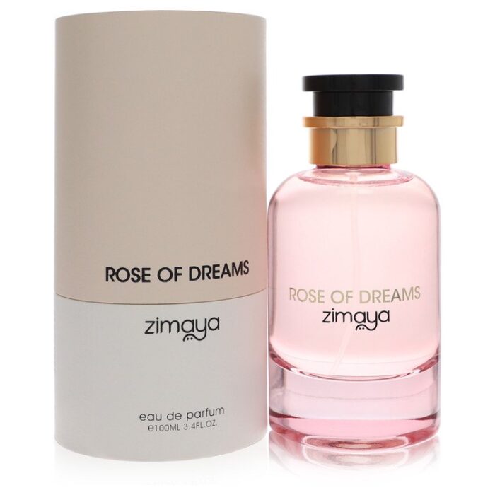Afnan Zimaya Rose Of Dreams By Afnan - Eau De Parfum Spray (Unisex Unboxed) 3.4 Oz - Image 1