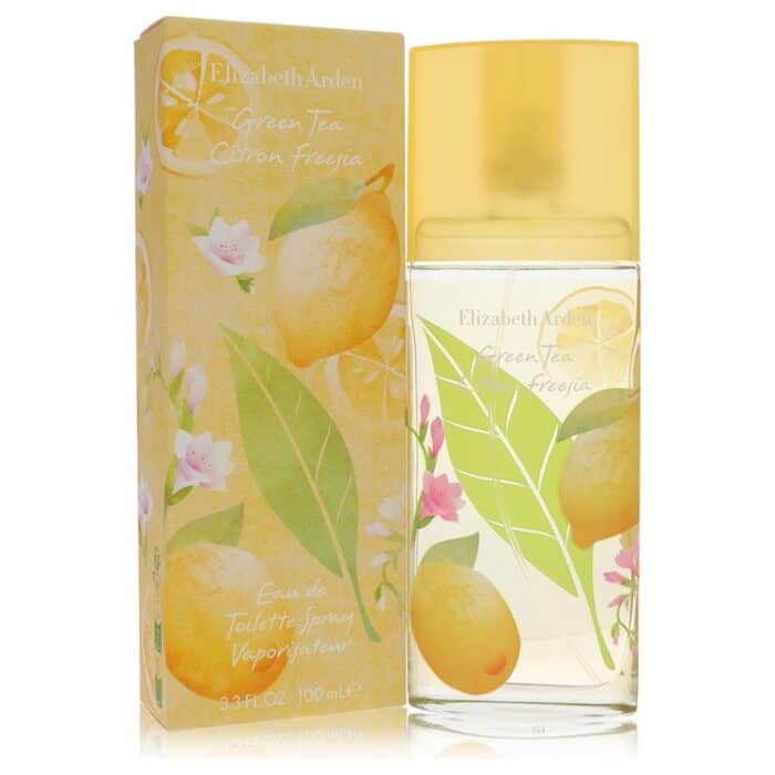 Green Tea Citron Freesia By Elizabeth Arden - Eau De Toilette Spray (Unboxed) 3.4 Oz - Image 1