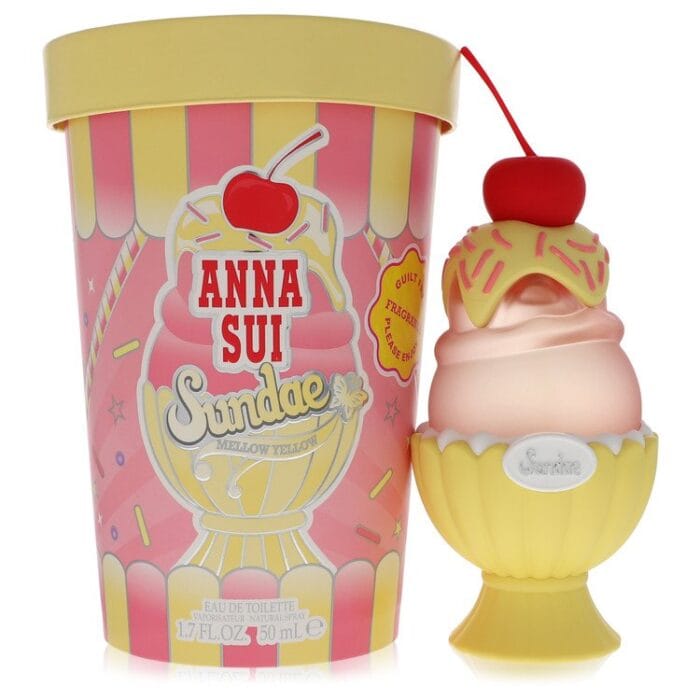 Anna Sui Sundae Mellow Yellow By Anna Sui - Eau De Toilette Spray (Unboxed) 1.7 Oz - Image 1