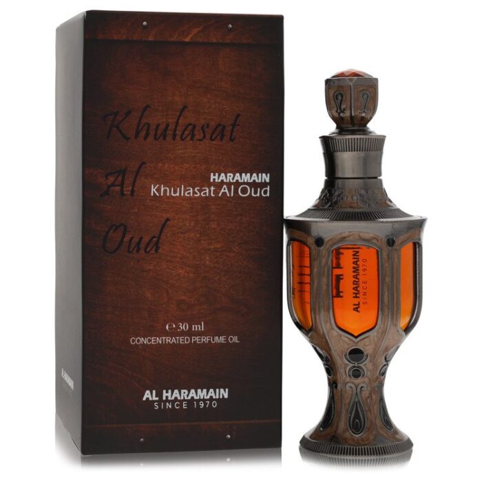 Al Haramain Khulasat Al Oud By Al Haramain - Concentrated Perfume Oil (Unboxed) 1.01 Oz - Image 1