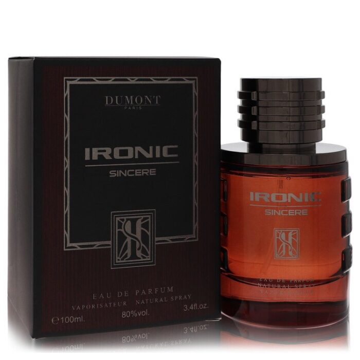 Dumont Ironic Sincere By Dumont Paris - Eau De Parfum Spray (Unboxed) 3.4 Oz - Image 1