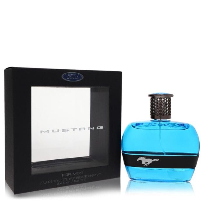 Ford Mustang Blue By Estee Lauder - Eau De Toilette Spray (Unboxed) 3.4 Oz - Image 1
