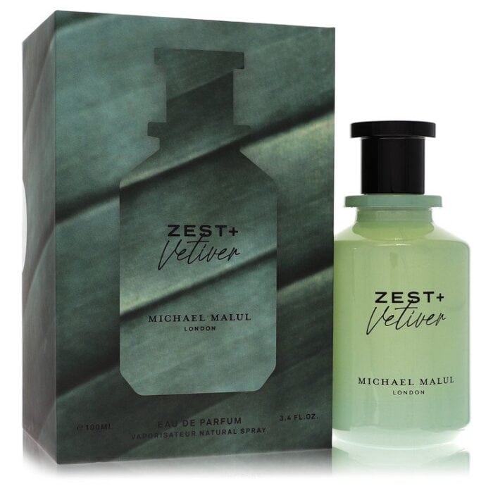 Michael Malul Zest + Vetiver By Michael Malul - Eau De Parfum Spray (Unboxed) 3.4 Oz - Image 1