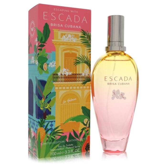 Escada Brisa Cubana By Escada - Eau De Toilette Spray (Unboxed) 3.3 Oz - Image 1