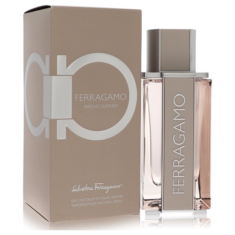 Salvatore Ferragamo Bright Leather By Salvatore Ferragamo - Eau De Toilette Spray (Unboxed) 3.4 Oz