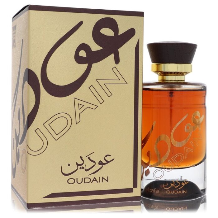 Lattafa Oudain By Lattafa - Eau De Parfum Spray (Unisex Unboxed) 3.4 Oz - Image 1