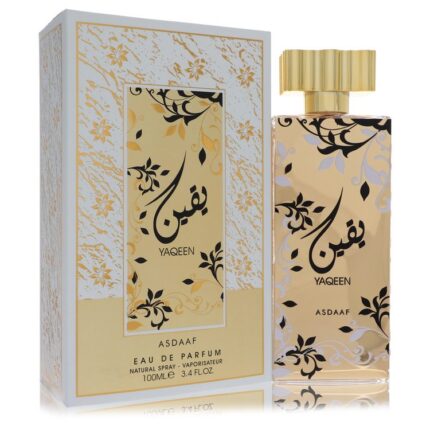 Lattafa Asdaaf Yaqeen By Lattafa - Eau De Parfum Spray (Unisex Unboxed) 3.4 Oz