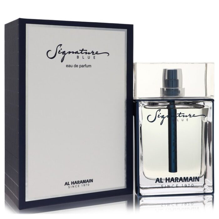 Al Haramain Signature Blue By Al Haramain - Eau De Parfum Spray (Unboxed) 3.3 Oz - Image 1