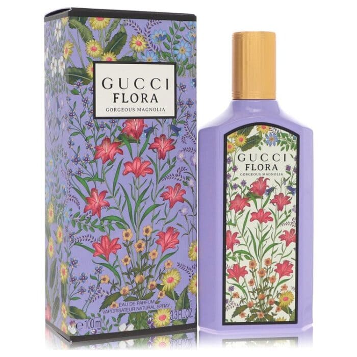 Flora Gorgeous Magnolia By Gucci - Eau De Parfum Spray (Unboxed) 3.3 Oz - Image 1