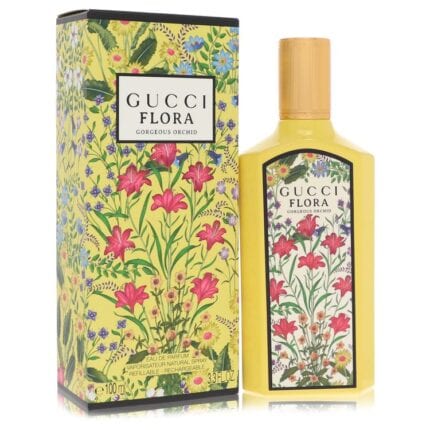Flora Gorgeous Orchid By Gucci - Eau De Parfum Spray 1.0 Oz