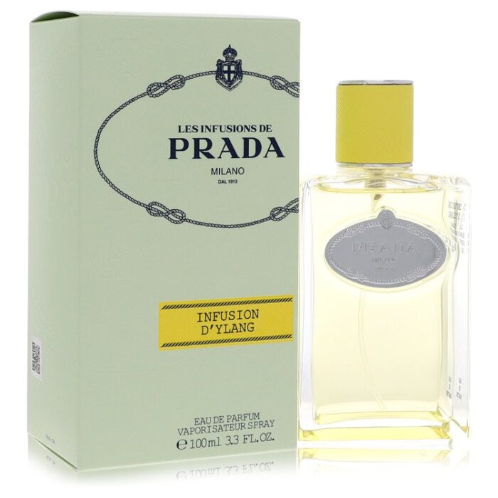 Prada Les Infusions De Infusion D'Ylang By Prada - Eau De Parfum Spray (Unisex Unboxed) 3.3 Oz - Image 1