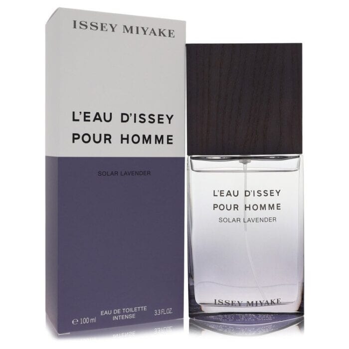 L'eau D'issey Pour Homme Solar Lavender By Issey Miyake - Eau De Toilette Intense Spray (Unboxed) 3.3 Oz - Image 1