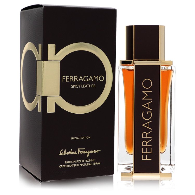 Salvatore Ferragamo Spicy Leather By Salvatore Ferragamo - Eau De Parfum Spray (Unboxed) 3.4 Oz