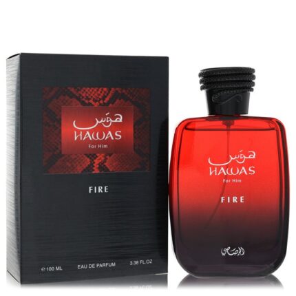 Hawas Fire By Rasasi - Eau De Parfum Spray (Unboxed) 3.3 Oz