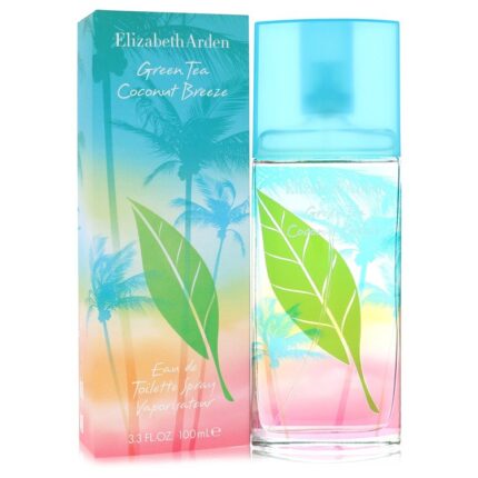 Green Tea Coconut Breeze By Elizabeth Arden - Eau De Toilette Spray (Unboxed) 3.3 Oz