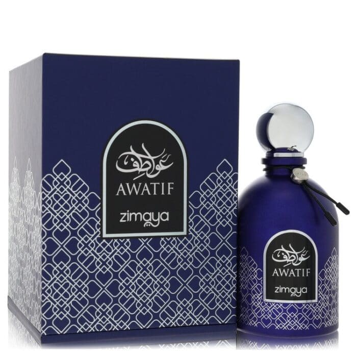 Afnan Zimaya Awatif Blue By Afnan - Eau De Parfum Spray (Unboxed) 3.4 Oz - Image 1