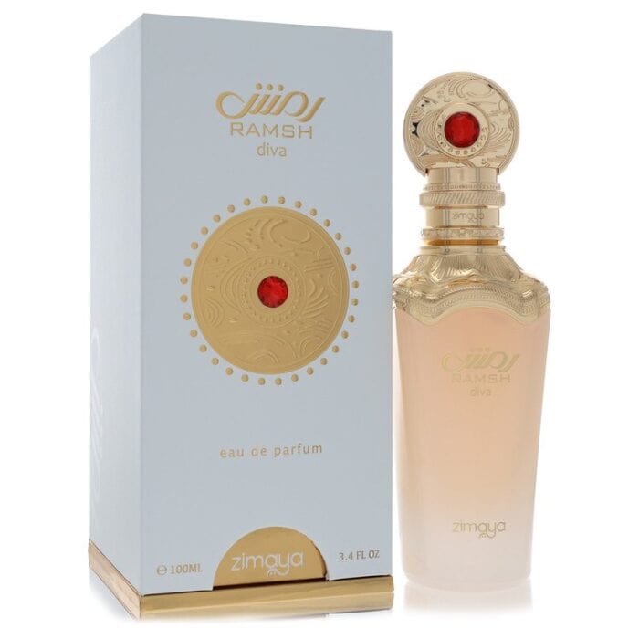 afnan zimaya ramsh diva by afnan eau de parfum spray (unboxed) 3.4 oz Afnan Zimaya Ramsh Diva By Afnan - Eau De Parfum Spray (Unboxed) 3.4 Oz - Image 1