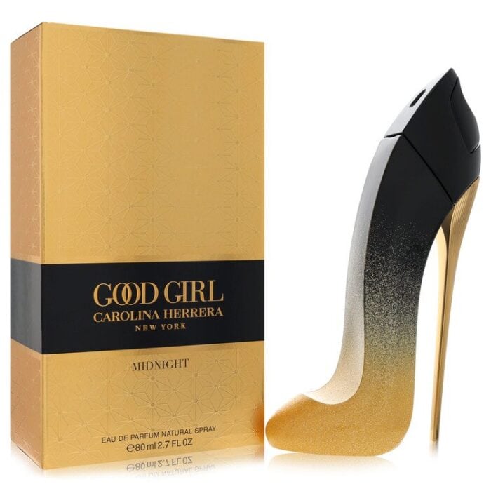 Good Girl Midnight By Carolina Herrera - Eau De Parfum Spray (Unboxed) 2.7 Oz - Image 1