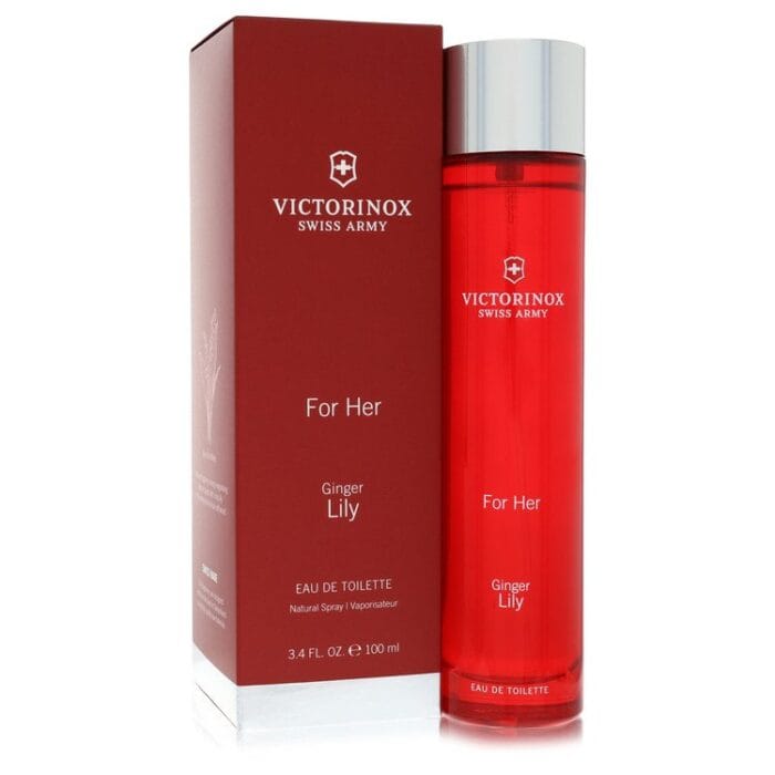 victorinox ginger lily by victorinox eau de toilette spray (unboxed) 3.4 oz Victorinox Ginger Lily By Victorinox - Eau De Toilette Spray (Unboxed) 3.4 Oz - Image 1