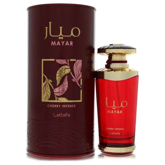 lattafa mayar cherry intense by lattafa eau de parfum spray (unboxed) 3.4 oz Lattafa Mayar Cherry Intense By Lattafa - Eau De Parfum Spray (Unboxed) 3.4 Oz - Image 1