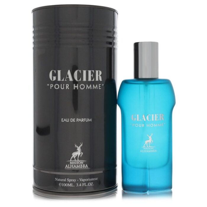 maison alhambra glacier pour homme by maison alhambra eau de parfum spray (unboxed) 3.4 oz Maison Alhambra Glacier Pour Homme By Maison Alhambra - Eau De Parfum Spray (Unboxed) 3.4 Oz - Image 1